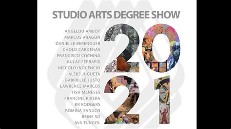 UPCFA Studio Arts Degree Show .